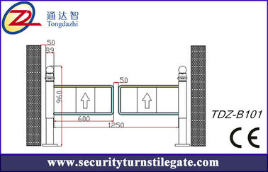 سوپرمارکت سوپرمارکت سوپرمارکت Swing Barrier Gate for Bank