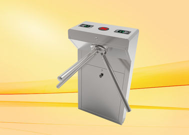 ضد آب نیمه اتوماتیک کنترل دستیابی سه پایه تورنیکت دروازه با RFID خوان