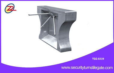 TCP / IP / RFID فولاد ضد زنگ سه پایه دروازه ورودی با سیستم فروش بلیط برای منظره